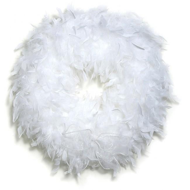 Medium American Feather Tree - Plain Heather grey – Angelwreaths