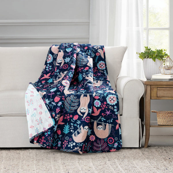 Hygge Sloth Throw Blanket