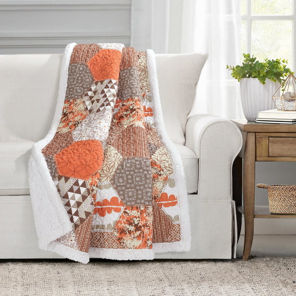 Briley Sherpa Throw Blanket