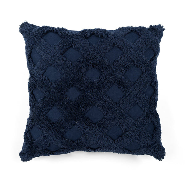 Tufted Diagonal Decorative Throw Pillow