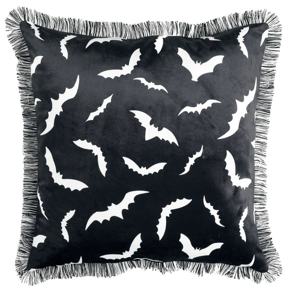 Swarm Of Bats Decorative Throw Pillow