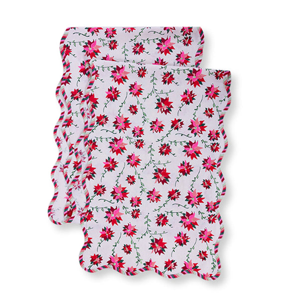 Poinsettia Table Runner