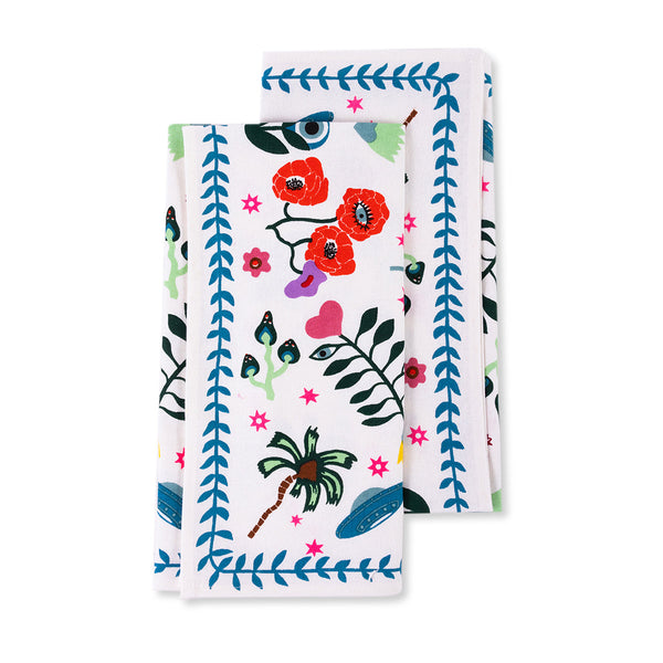 Nammos Tea Towels 2pc Set