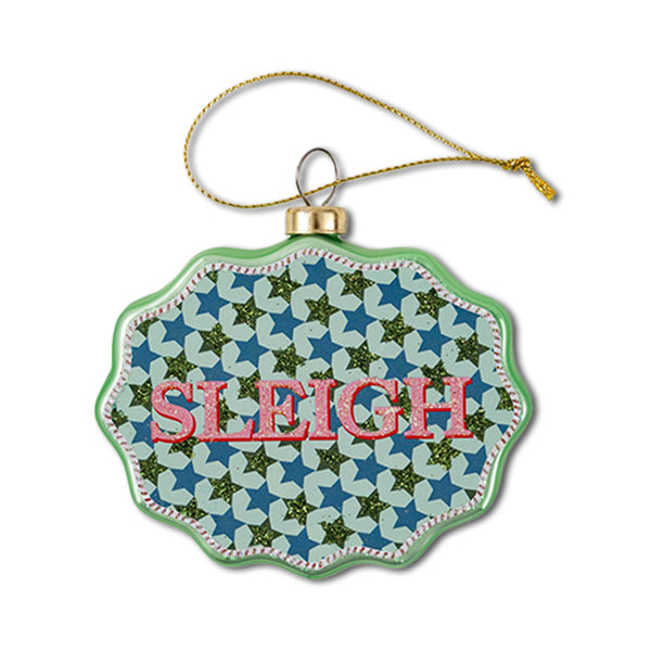 Scallop Ornament - Sleigh