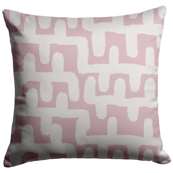 Archwalls Pink Throw Pillow