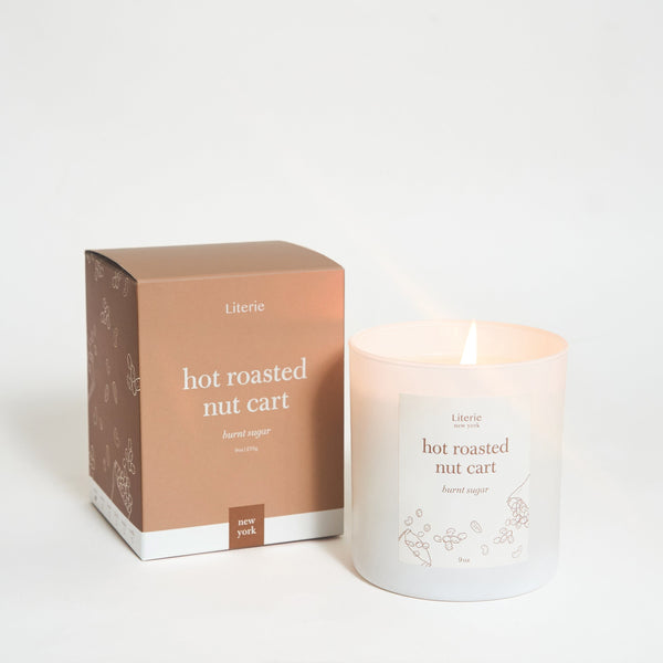Hot Roasted Nut Cart Vegan Scented Candle