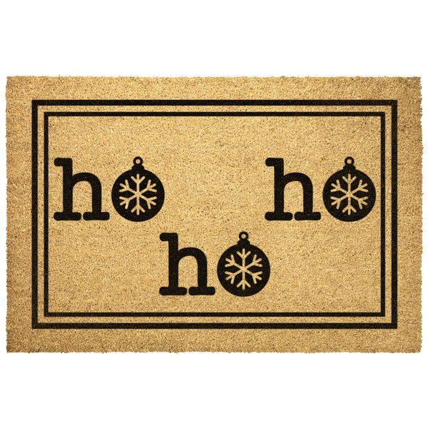 Ho Ho Ho Holiday Door Mat Rug