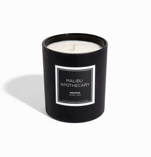 Matte Black Vegan Scented Candle