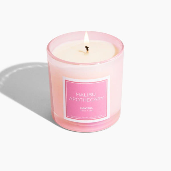 Iridescent Pink Vegan Scented Candle