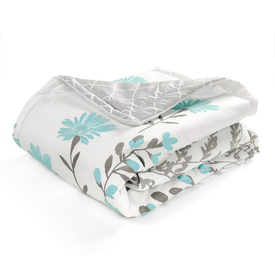 Aprile Reversible Throw Blanket - Angelwreaths