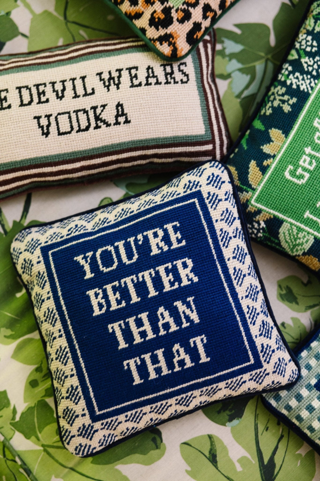 Better Than That Needlepoint Pillow - Angelwreaths