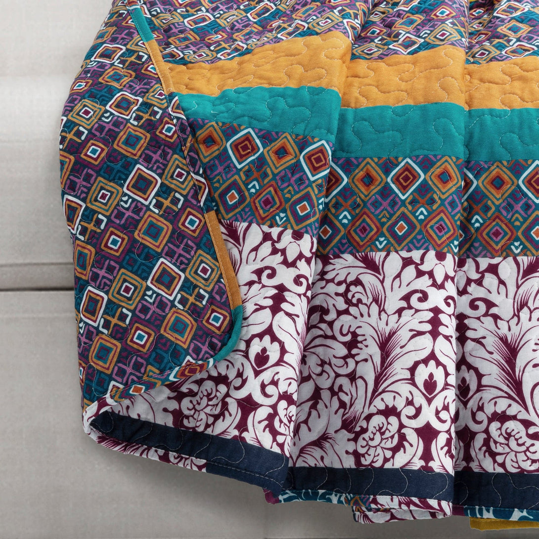 Boho Stripe Throw Blanket - Angelwreaths