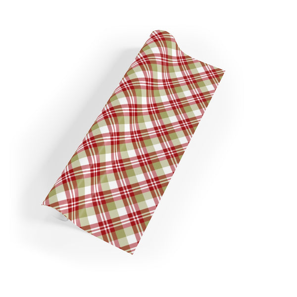 Festive Plaid Gift Wrapping Paper