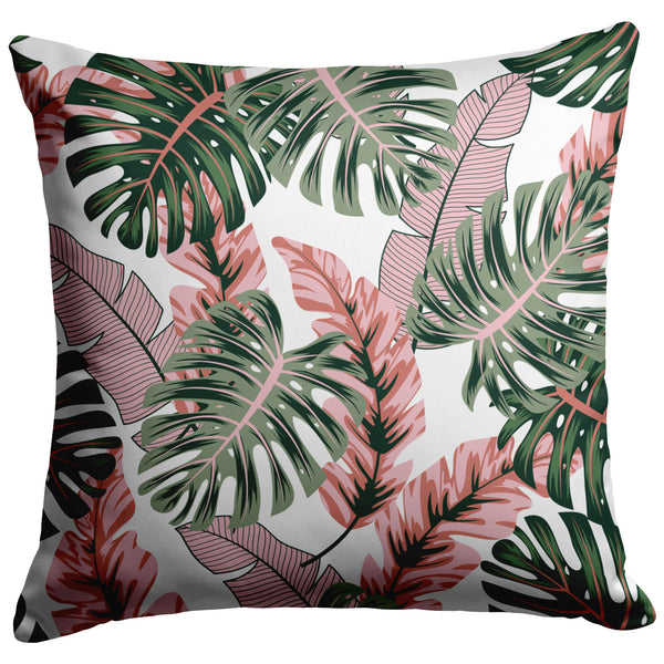 Tropics of Pink Zippered Pillow